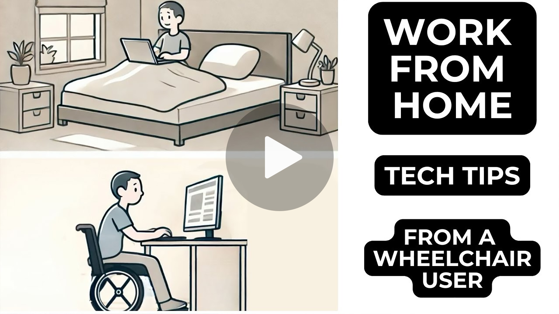 work from home tech tips from a wheelchair user